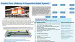 Rail-mounted AI Inspection Robot System