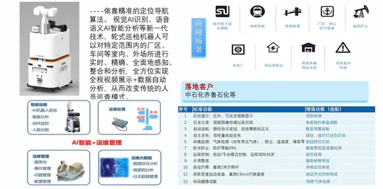 轮式AI巡检机器人系统